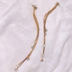 Gold Dangling Earrings